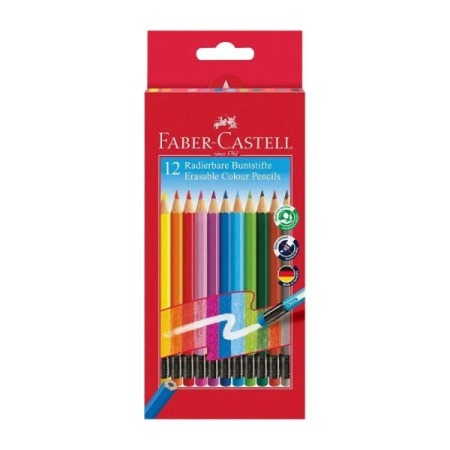 파버카스텔 애니메이션 색연필 12색 지워지는 색연필[브렌드]파버카스텔