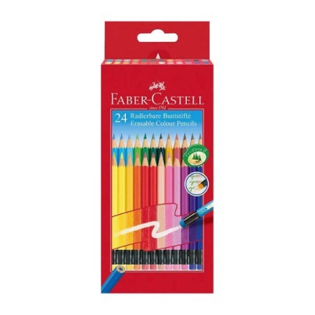 파버카스텔 애니메이션 색연필 24색 지워지는 색연필[브렌드]파버카스텔